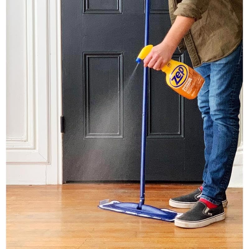 Zep ZUHLF32 Hardwood & Laminate Floor Cleaner, 32-oz. Spray -