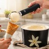 Dual Temperature Heated Ice Cream Scoop - 131/158°F for Ice