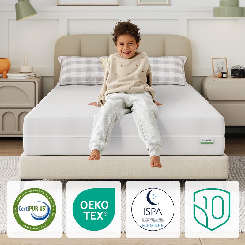 Novilla 8 Inch Queen Size Mattresses, Double Side Foam Mattress