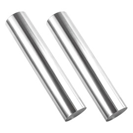 2PCS 3 Inch Stainless Steel Exhaust Pipe, 3" OD x 16" Length304 Stainless Steel Exhaust Pipe for DIY Replacement Part, Replacement Exhaust Tube(16" Long）