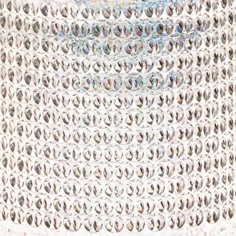 Listón Perforado Holografico Selanusa 8cm x 35m Cinta Decorativa para
