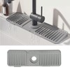 STARGAZ Silicone Faucet Mat for Kitchen Sink, 6° Sope Kitchen
