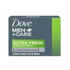 Dove Soap Men + Care Extra Fresh 90 g Pack of 6