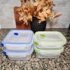 Sterilite Ultra-Seal 4 Cup Square, Airtight Food Storage Container, Latching
