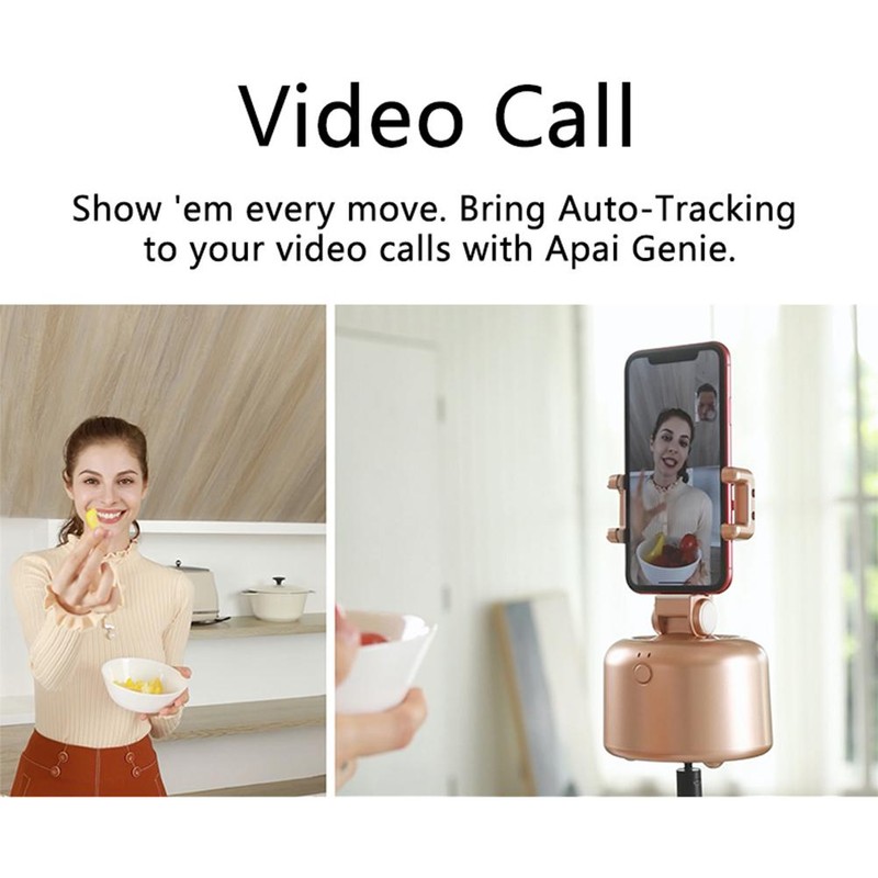 Smart Auto Tracking Holder 360 Degrees Rotation Smart Selfie Stick
