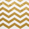 Paper Mart Chevron Tissue Paper Bulk Quantity, 240 Sheets, Gold