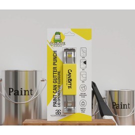 CanBiteUSA Versatile Metal Paint Can Open/Bite/Close Multi-Functional Tool with Magnet in Yellow