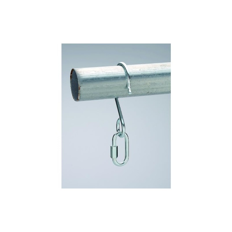 TRUSCO TADBSH S Hook, Large and Large Connecting Can, Silver