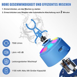 Electric Shaker (Blue)