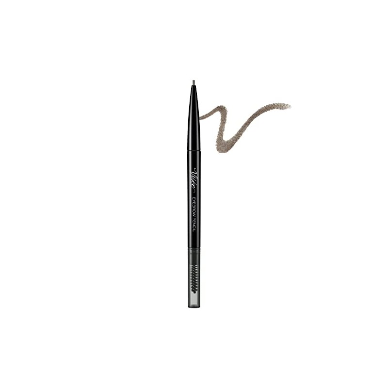 Visee Visee Riche Eyebrow Pencil S, Unscented GY001, Gray, 0.06