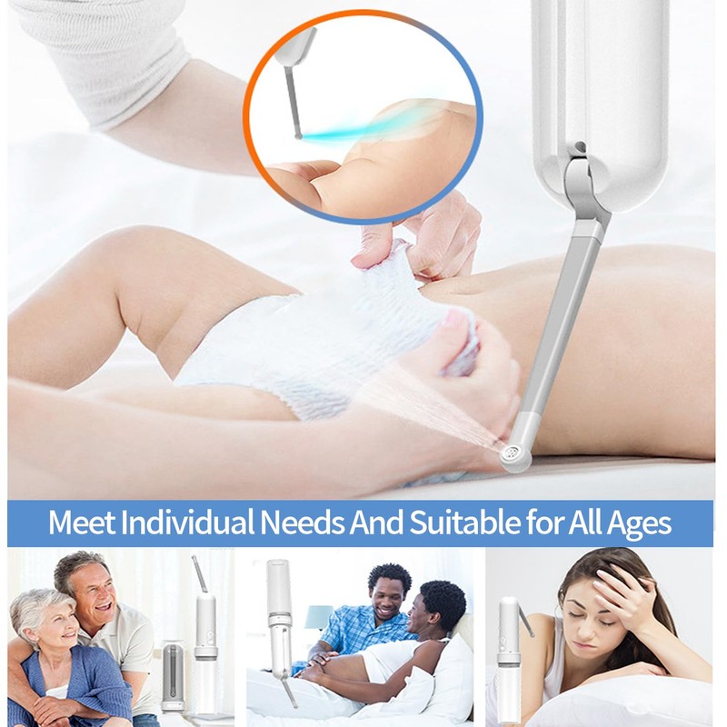 Portable Bidet for Travel Electric Bidet with USB-C Rechargeable Handheld