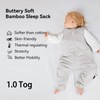 BubblePanda Rayon Made from Bamboo Toddler Sleep Sack with Feet