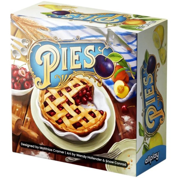 Allplay Pies - Competitive Food Card Game for Family, Adults,