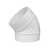 100mm / 4 Inch Duct Connector - 45 Degree Elbow