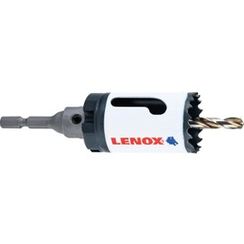 Lenox LX90014 Speed Slot Impact Shank Bimetal Hole Saw 0.8 inches (21 mm)