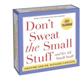 2025 Don't Sweat the Small Stuff Page-A-Day Daily Boxed/Desk Calendar