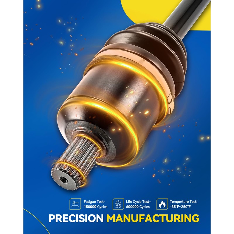 PHILTOP Axle Shaft Front 66-3557 66-3558 CV Axle Fits Dodge