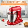 Geek Chef Electric Stand Mixer, 4.8QT 12 Speeds Tilt-head Food
