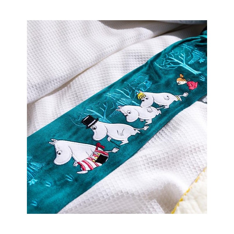 TruffleShuffle Moomin Family Long Velvet Hot Water Bottle