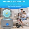 Ultrasonic denture cleaner for dentures, mouth guards, braces, toothbrush heads,