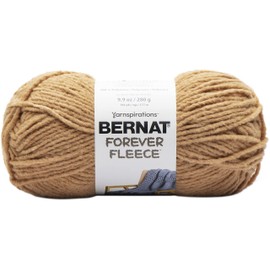 Bernat Forever Fleece Yarn, 1 Pack, Bergamont