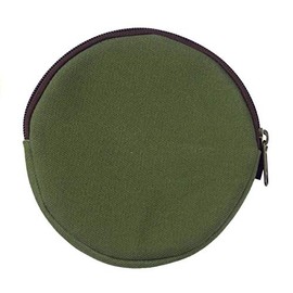 oxtos Round Canvas Camping Roaster Case, Khaki