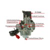 2EXTREME Standard 16 mm Carburettor with Choke Compatible with Malaguti
