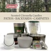 Coleman Citronella Candle 18oz – 30+ Hour Burn Time, Outdoor