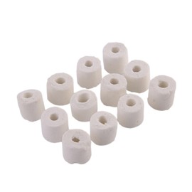 Hohopeti Aquarium Filter Media Highly Porous Ceramic Rings for Freshwater Saltwater Tanks Filtration with Surface Area for Optimal Nitrite Removal