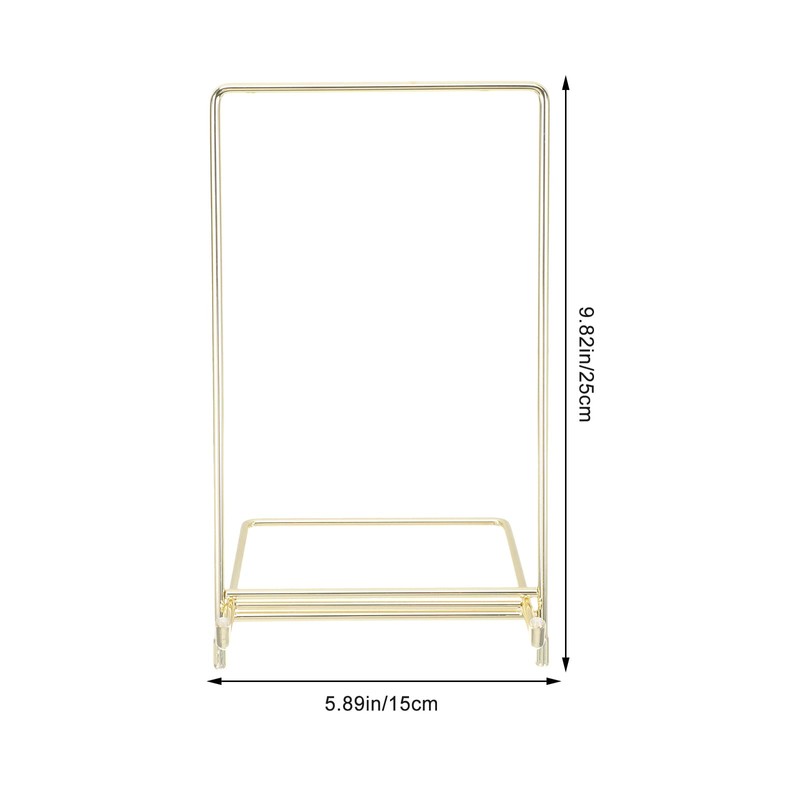 ULTECHNOVO Cookbook Holder Stand: Desktop Iron Stand for Recipe Book