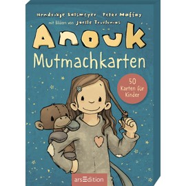 Anouk – Mutmachkarten: Kartenbox mit 50 Affirmationskarten für Kinder | Geschenk für alle Fans des Bestsellers von Hendrikje Balsmeyer & Peter Maffay