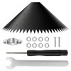Squirrel Baffle for Bird Feeders, Wrap Around Squirrel Deterrent for