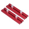 Woodworking Planing Stop Bench Dog Positioning Clamp Tool Set Kit