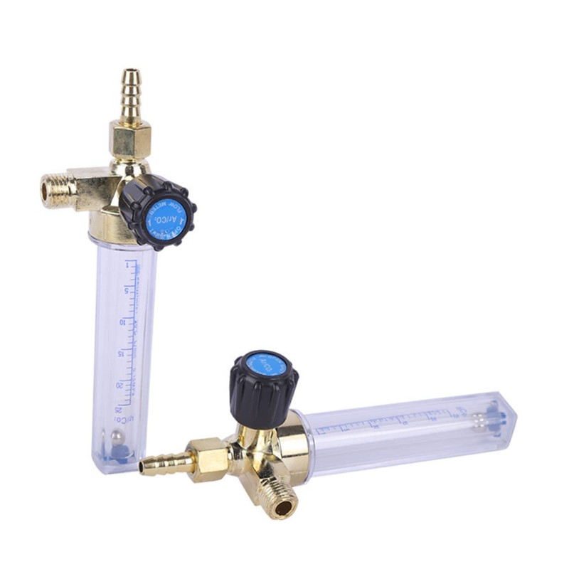 TEHAUX Pressure Reducer Flowmeter Alloy Flow Gauge Made for Professional
