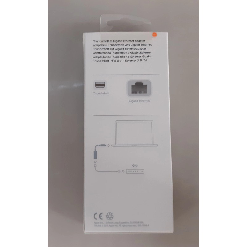 For Apple Apple Thunderbolt to Gigabit Ethernet Adapter MD463LL/A A1433