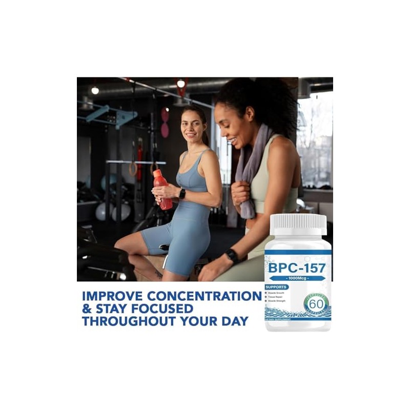 157 Pro New Peptide Capsules Pro,Gluten-Free, 1000mcg (60Grain)