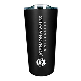The Fanatic Group Johnson & Wales Double Walled Soft Touch Tumbler, Design-3 - Black