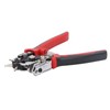 Leather Hole Punch 6 Holes 360 Degree Rotating Adjustable Margin