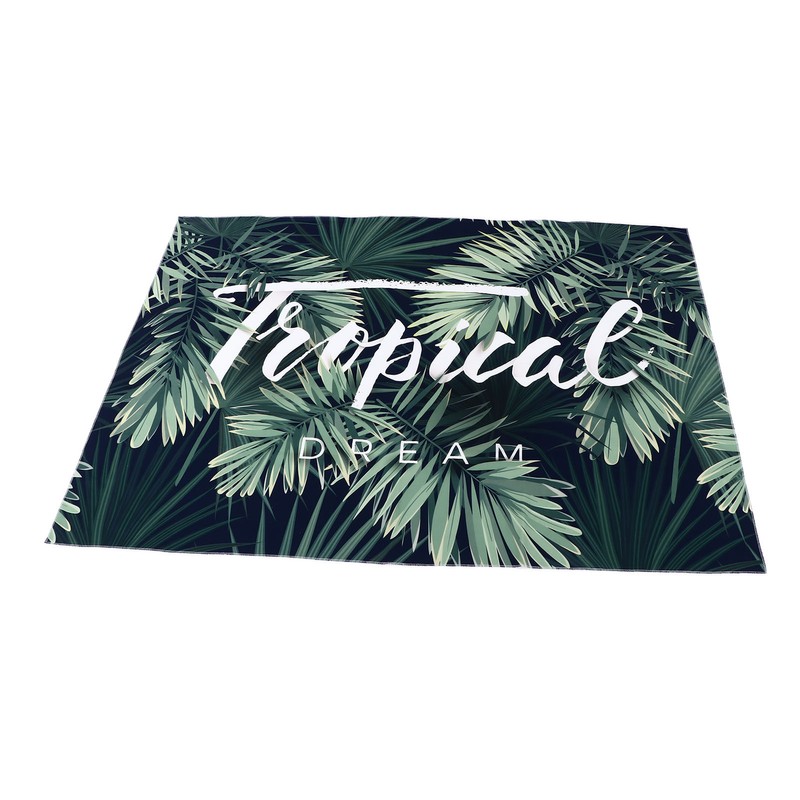 Tapestry Beautiful Green Plants Background Wall Decoration Tapestry for Living