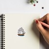 Sailing Boat Stickers 1in for Scrapbooking, Arts, Craft, Kids DIY,