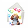PICTURE THIS PRINTS Beagle Dog Greeting Card for Dog Lover,