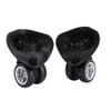 AMONIDA 1Pair PVC Luggage Wheel Replacement, Luggage Wheel Spare Wheel