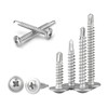 SHUNCHG Pack of 150 M4.2 x 13 mm Self-Tapping Screws