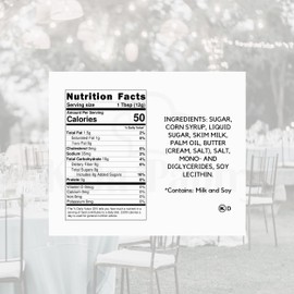 Caramel Bits Topping - Kidu Pantry - 5 Pounds - 80 Ounces Bulk Bag