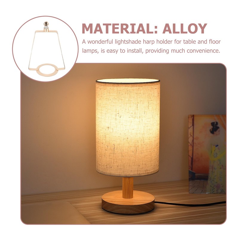 Lamp Shade Harps Holder, Adjustable Kit - E26 UNOs Light