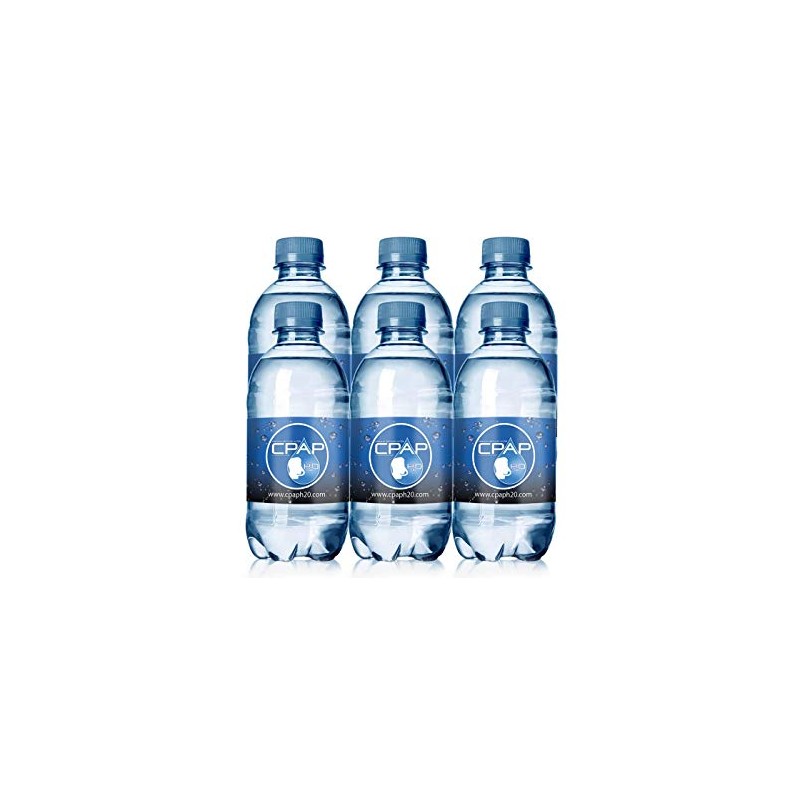 12oz CPAP H2O Premium Distilled Water (6 Bottle Pack)