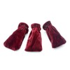 Wisecoco Piano Pedal Covers, 4Colors 3Pcs Pleuche Piano Pedal Protective