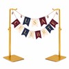 Gold Purse Holder Stand, 2Pcs Adjustable Height table banner stand