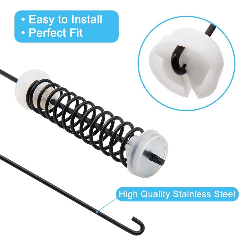 4Pcs Washer Suspension Rod Kit For Roper RTW4516FW1 RTW4516FW0 RTW4516FW2