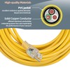 50ft 101678 Extension Cord Compatible with Pro Team Backpack Vacuum